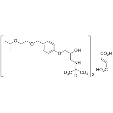 Bisoprolol Fumarate Labeled d7 Bisoprolol Fumarate Labeled d7