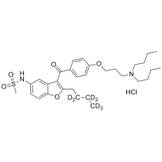 Dronedarone Hydrochloride Labeled d7 Dronedarone Hydrochloride Labeled d7
