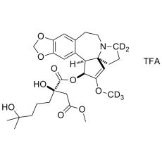 Homoharringtonine Labeled d5 TFA salt Homoharringtonine Labeled d5 TFA salt