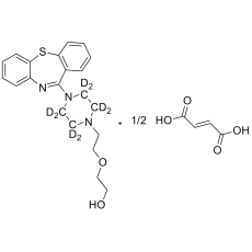 Quetiapine Hemifumarate Labeled d8 Quetiapine Hemifumarate Labeled d8