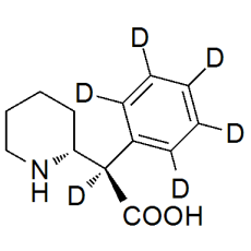 Ritalinic acid-d6 (2-Phenyl-2-piperidineacetic acid-d6) 1mg/ml Ritalinic acid-d6 (2-Phenyl-2-piperidineacetic acid-d6) 1mg/ml