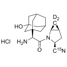 Saxagliptin Hydrochloride Labeled 15N,d2 Saxagliptin Hydrochloride Labeled 15N,d2