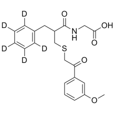 Thiorphan methoxy acetophenone labeled d5 Thiorphan methoxy acetophenone labeled d5