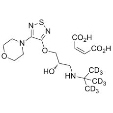 (S)-Timolol-d9 Maleate (S)-Timolol-d9 Maleate
